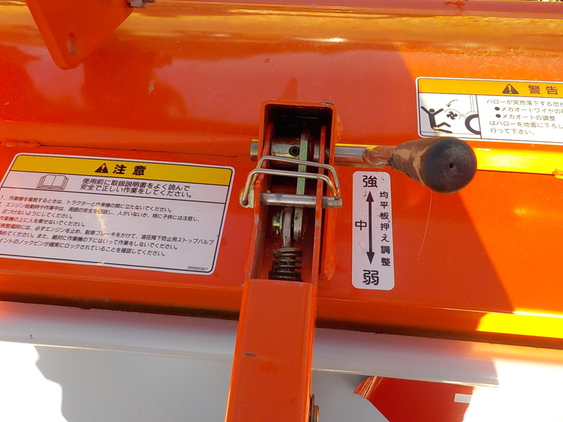 コバシ ドライブハロー ZE202KA 作業幅2m クボタGT用ヒッチ