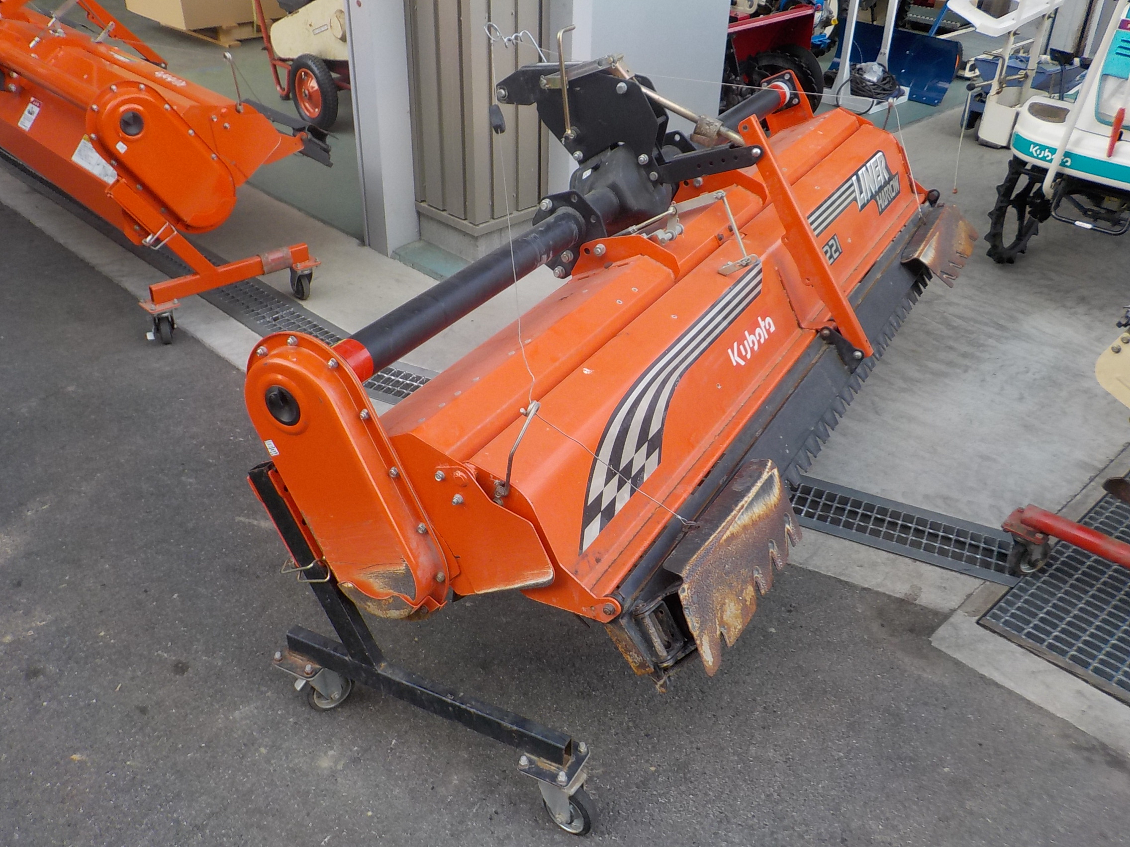 コバシ 代掻きハロー PLR221-B 作業幅2.2m クボタBヒッチ 1本物