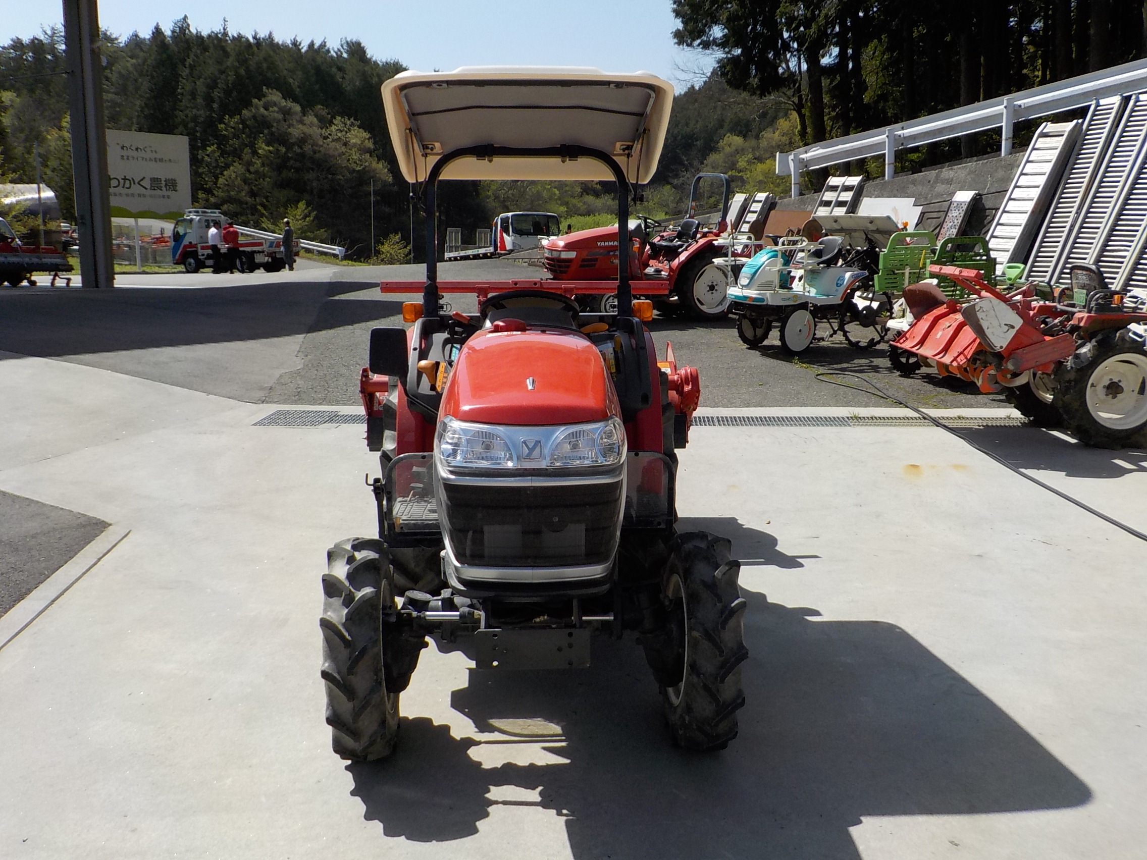 ヤンマー トラクター AF222S 22馬力 1015h パワステ 自動水平