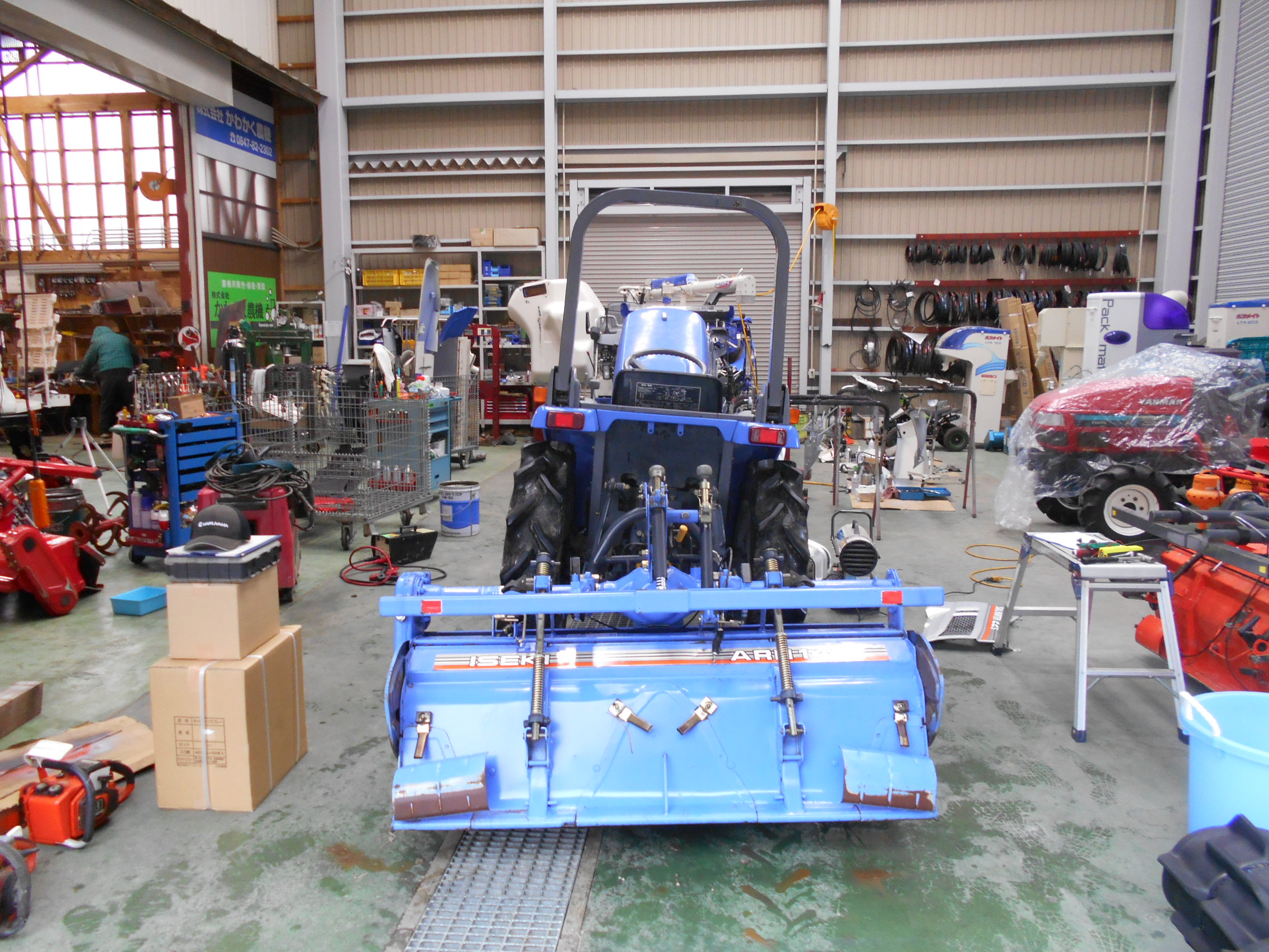 ヰセキ トラクター THS22-UKXZARH140 22ps 使用時間578h 4WD