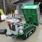 アテックス クローラ運搬車 XG511 5.6ps 積載重量500Kg クローラ 油圧 
