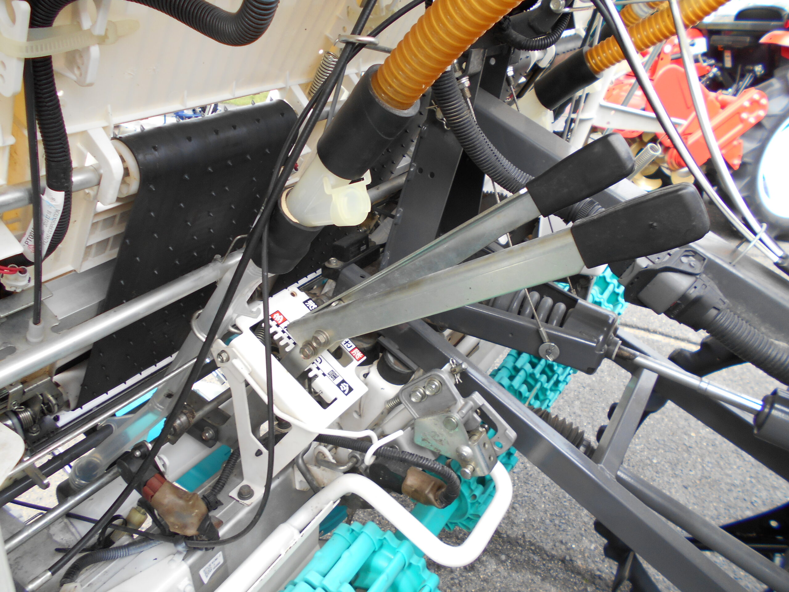 クボタ 田植機 ZP55-F 17ps 使用時間229h 5条植 ロータリ