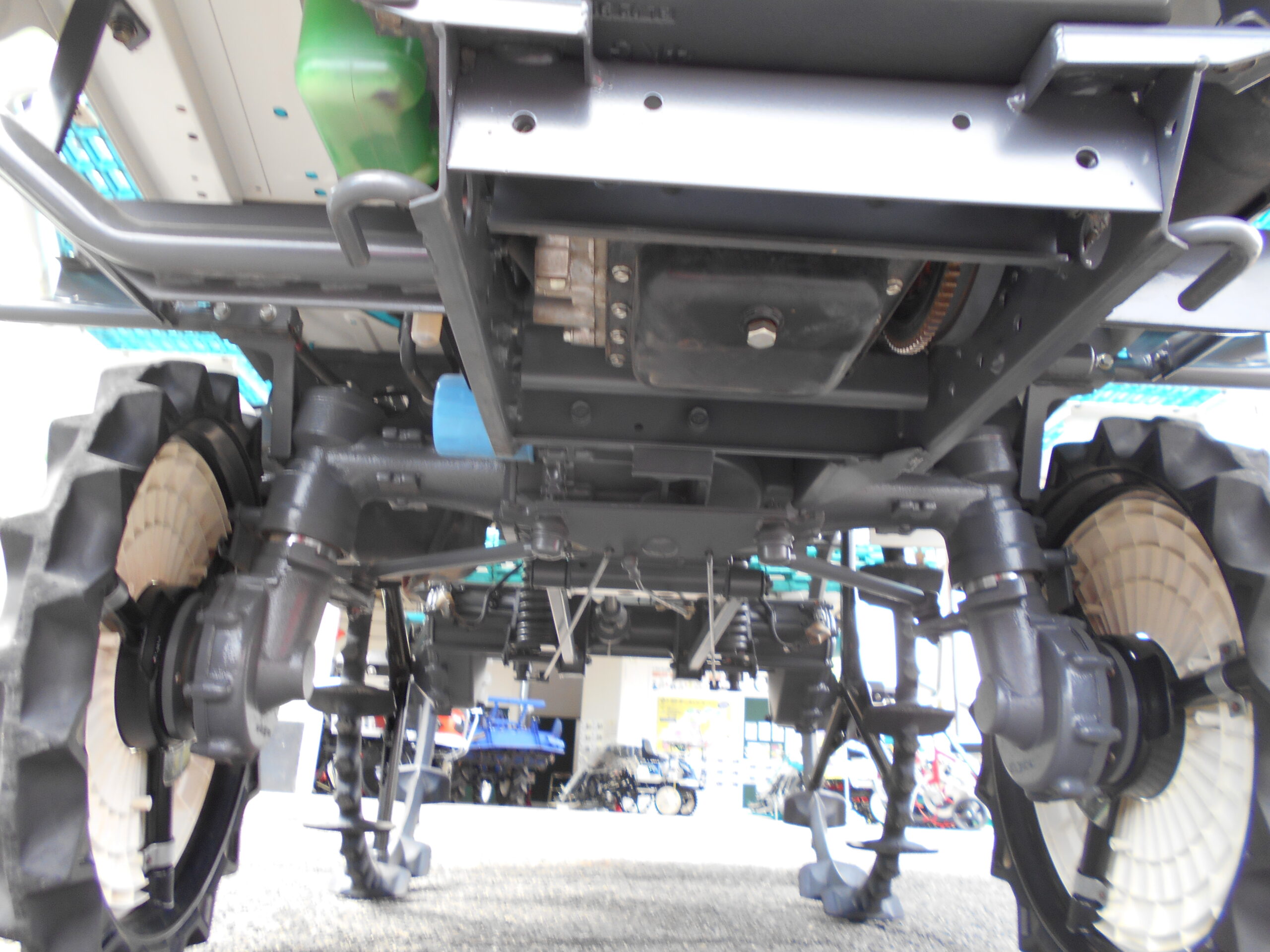 クボタ 田植機 ZP55-F 17ps 使用時間229h 5条植 ロータリ