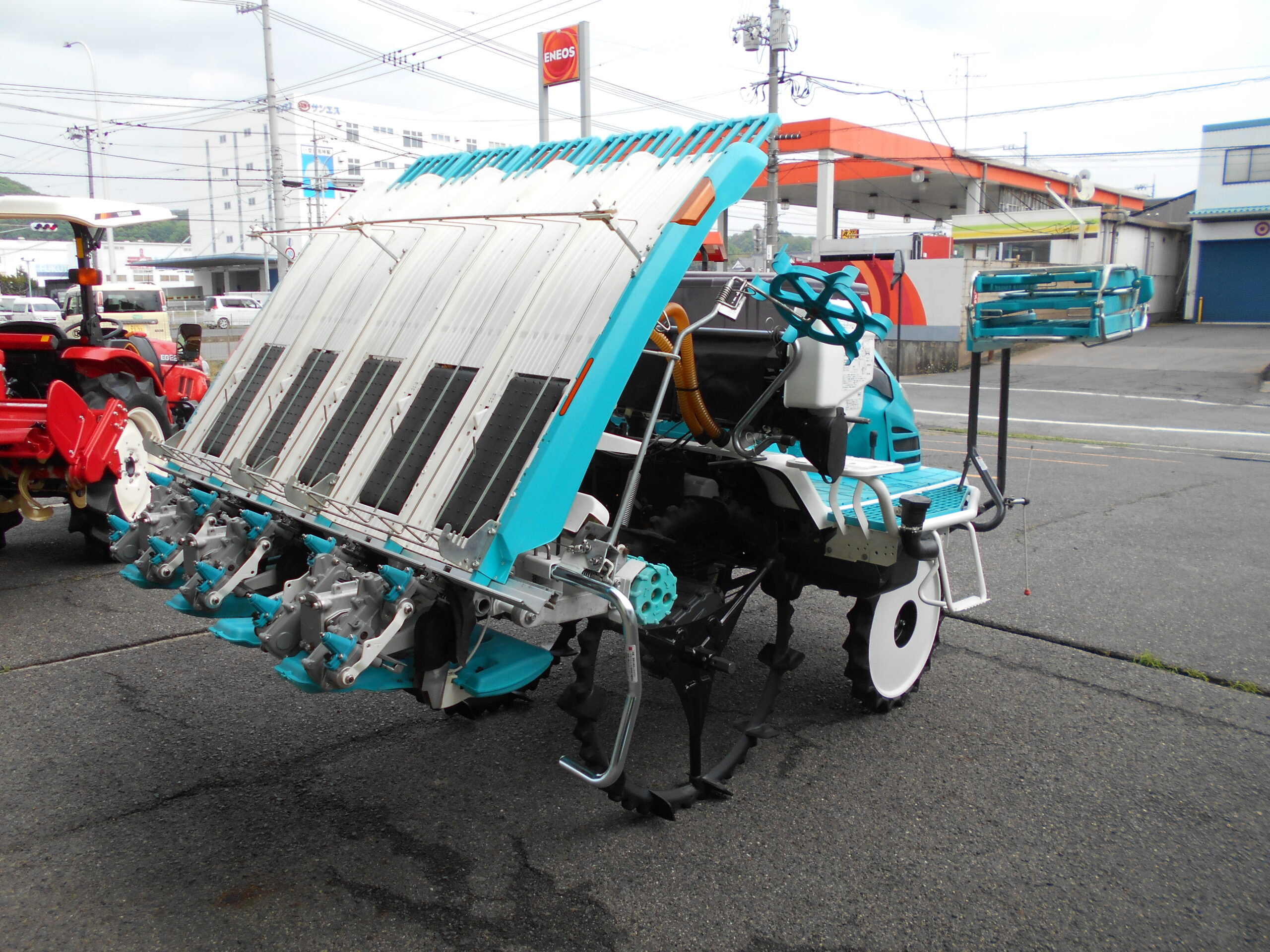 クボタ 田植機 ZP55-F 17ps 使用時間229h 5条植 ロータリ