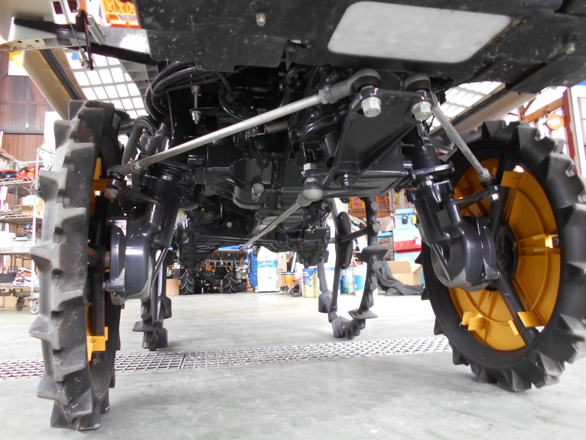 ヤンマー 4条植 田植え機 VP4C ペダル変速 6.2馬力 セル付き