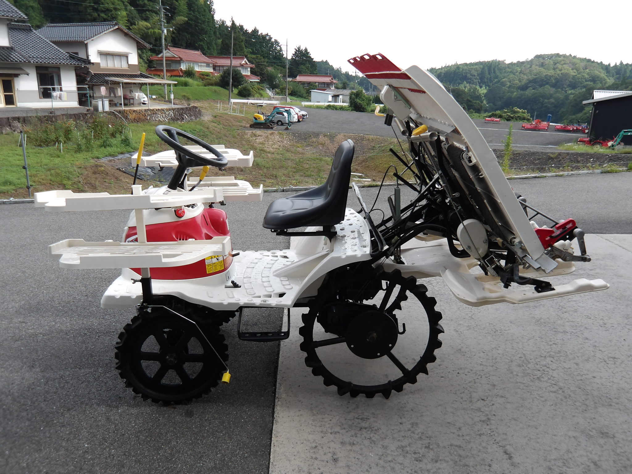 ヤンマー 田植機 PeS-1A 4条 クランク パワステ リコイルスタート